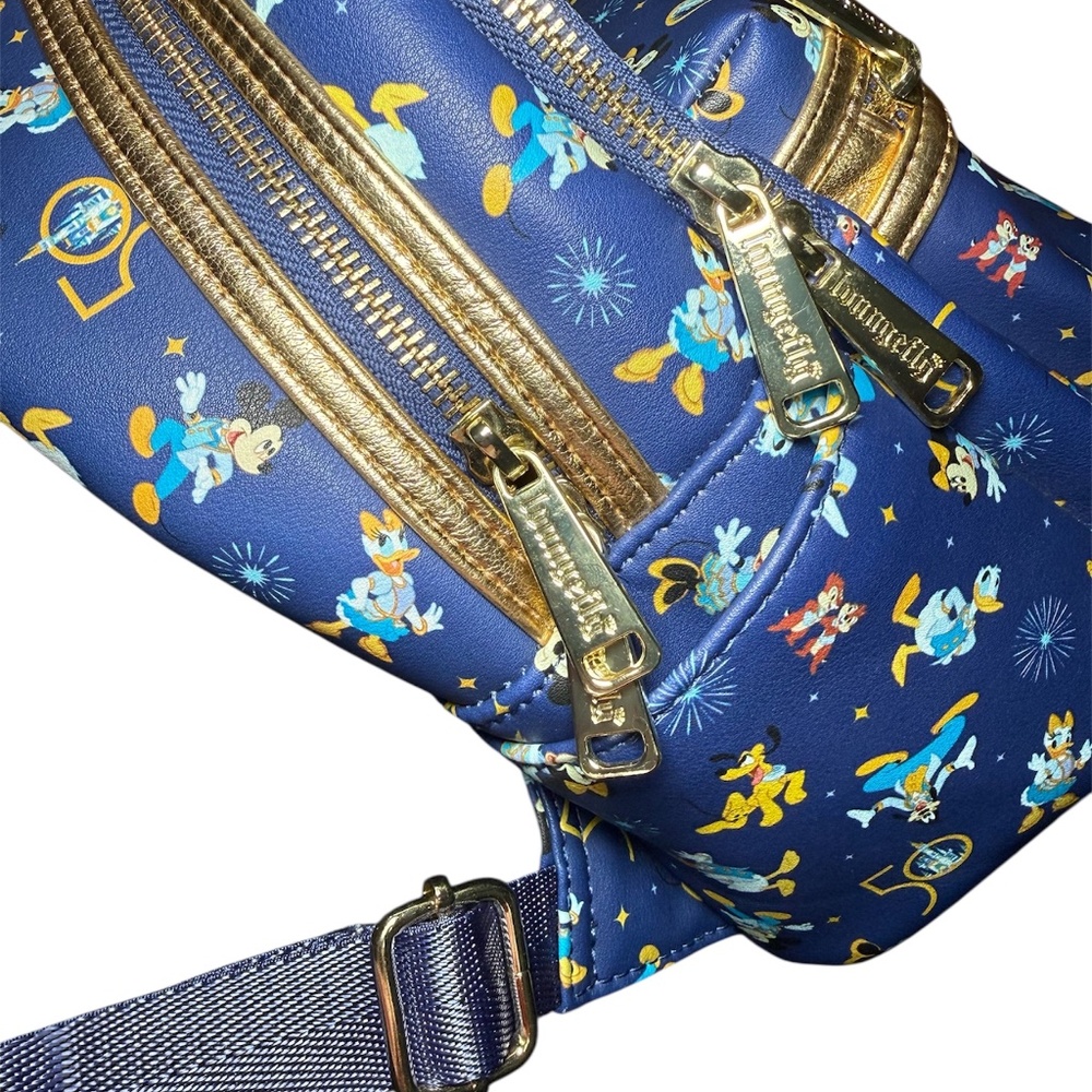 Disney World 50th Anniversary Loungefly EARidescent Celebration Backpack EXC - Picture 8 of 9